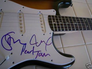 Jam Signed Guitar Proof by Stone Gossard and Mike McCready COA