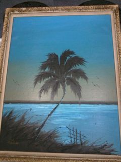 Florida Art Highwaymen Painting James Gibson Original