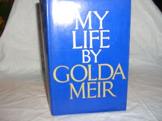 Golda Meir Autobiography My Life First American Edition Copyright