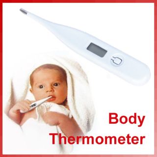 New LCD Digital Heating Baby Child Adult Body Thermometer