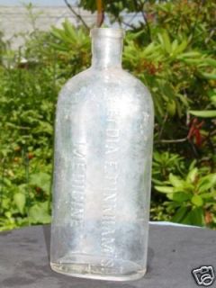 Vintage Lydia E Pinkhams Medicine Bottle