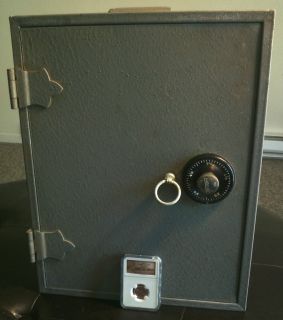 Vintage Meilink Hercules Antique Steel Fire Proof Safe 1950s Toledo