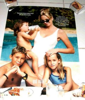 1999 got Milk Mint Poster Melanie Griffith Family