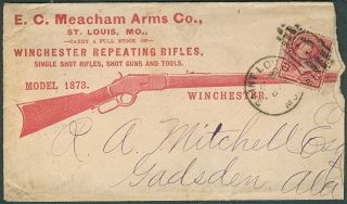 1890’s E C Meacham Arms Co Winchester Repeating Rifles Model 1873