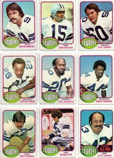 Dallas Cowboys Mel Renfro Cliff Harris Fritsch Newhouse Lot