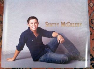 Scotty McCreery   Clear As Day promo poster for cd NEWAmerican idol