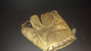 Vintage Joe Medwick Stamped Baseball Glove