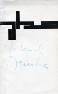 Sir Yehudi Menuhin Autograph Signed Swiss Program