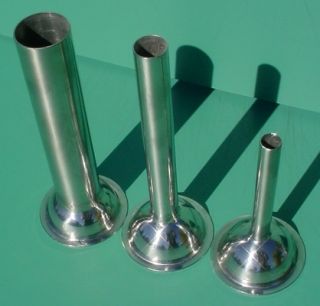 Stainless Steel Stuffing Tubes for 8 Meat Grinder