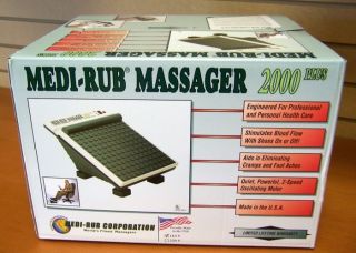 Medi Rub Foot Massager Mr 3F Original NIP