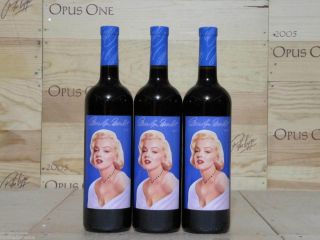 Bottles 2007 Marilyn Merlot Napa Valley   Great to Drink or Collect