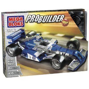 Mega Bloks Pro Builder Grand Prix Racer 3706 New MISB