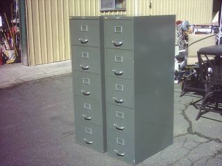 Vintage File Cabinet 5 Drawer Legal Wedeliverlocally CA