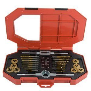 Mibro 301370 26 Piece Tap Die and Drill Metric Set New