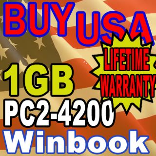 1GB Winbook PowerSpec 6650 6655 7114 7115 Memory RAM