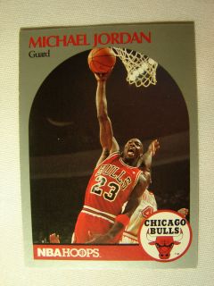 Michael Jordan NBA Hoops 1990 91 Card 65 Lot of 8