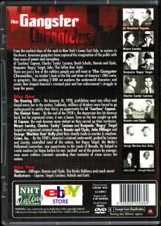 THE GANGSTER CHRONICLES (2 DVD) NEWMAFIA MOB BUGSY SCARFACE GOTTI