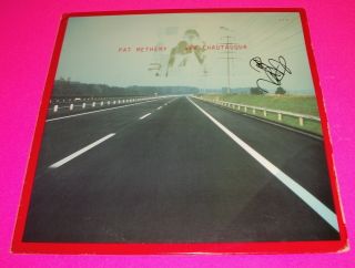 Pat Metheny Signed New Chautauqua Vinyl LP Exact Proof