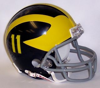 Michigan Wolverines 2011 Riddell Football Mini Helmet