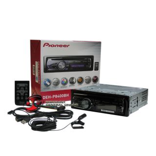 P8400BH Car CD  WMA Receiver with Bluetooth HD Radio Remote