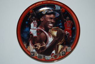Michael Jordan Plate 2000 BRADFORD 1997 NBA CHAMPION Upper Deck NBA w