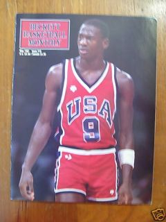 1991 May Beckett Basketball Monthly Mag Michael Jordan