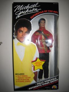 New Michael Jackson Doll Music Awards 1984 Never Opened
