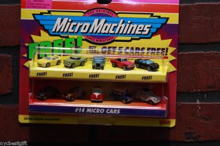 14 Galoob Micro Machines 1997 65100 Micro Cars