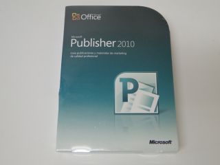 Microsoft Publisher 2010 32 Bit X64 Spanish DVD by Microsoft Software