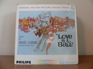 Love Is A Ball Soundtrack LP Michel Legrand Album Record VG Hi Fi Mono