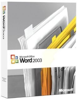 Microsoft Word 2003 Full Version Brand New SEALED MS 03