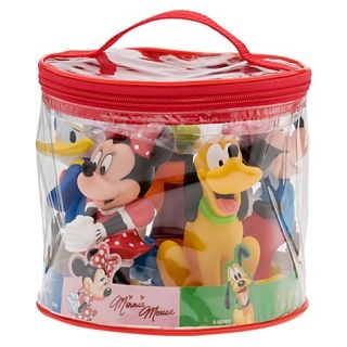 Disney Mickey Mouse Friends Bath Toys Pool Squeak Set