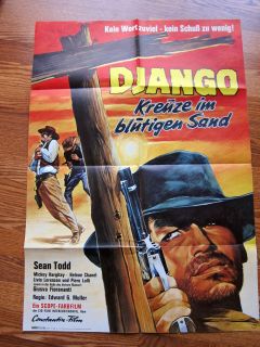 Django Kreuze Im Blutigen Sand Sean Todd Mickey Hargitay Poster