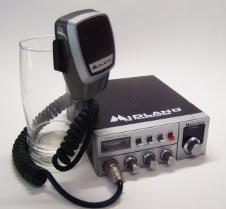 Midland 77 155 CB Transceiver 500 ohm Midland Microphone Tested Works
