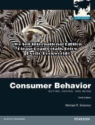 Consumer Behavior by Michael R Solomon 10E IntL Edition