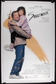 Surrender 87 Michael Caine Sally Field 1SHT Poster