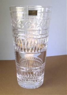 Waterford Michael Aram Jaipur Crystal Vase 10 New