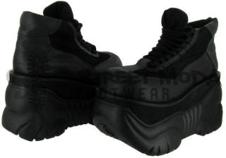 Demonia PLEASER Boxer 01 Mens Platform Shoe Boot Sz