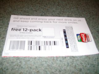 Coupons 1 Free 12 Pack Coke Max Value 4 99 Exp 12 31 12
