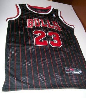 Michael Jordan 23 Chicago Bulls NFL Black Jersey 48M Medium New