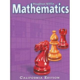 Houghton Mifflin 5th Grade 5 Math Text Mathematics