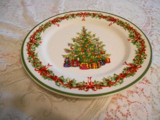 Traditions Holiday Celebrations by Christopher Radko 11 Dinner Plate