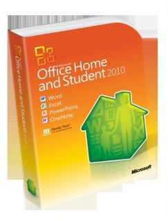 Microsoft Office Home Student 2010 3 PC Family Pack