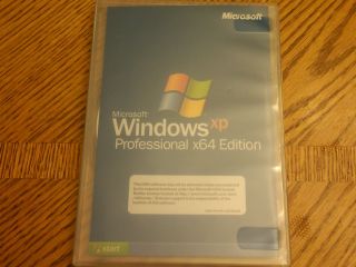 Microsoft Windows XP Professional X64 Edition Win XP Pro X64