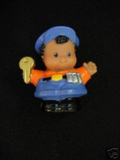 Fisher Price Little People Michael Boy Coins Key New