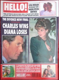 No 422 Princess Diana Divorce Midge Ure Melanie Griffith