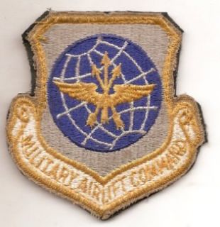 Military Airlift Command Mac Patch R w Velcro Used