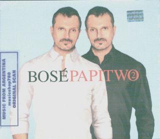 Miguel Bose Papitwo SEALED 2 CD Set New 2012