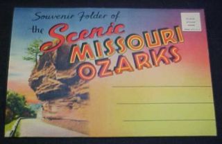 1950s Missouri Ozarks Vintage Unused MO Mid Century Souvenir Postcard