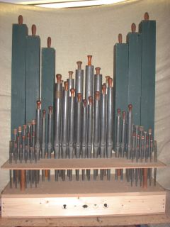 61 Note MIDI Controlled Small Pipe Organ